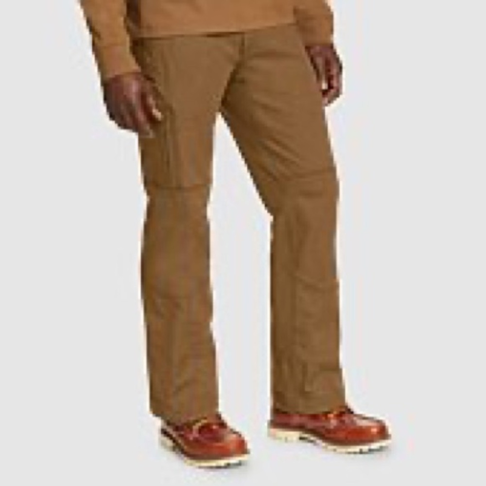 Eddie Bauer Men's Capacitor Flex Work Pants hazelnut